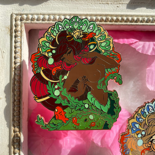 Mysterious Mermaid Fantasy Pin
