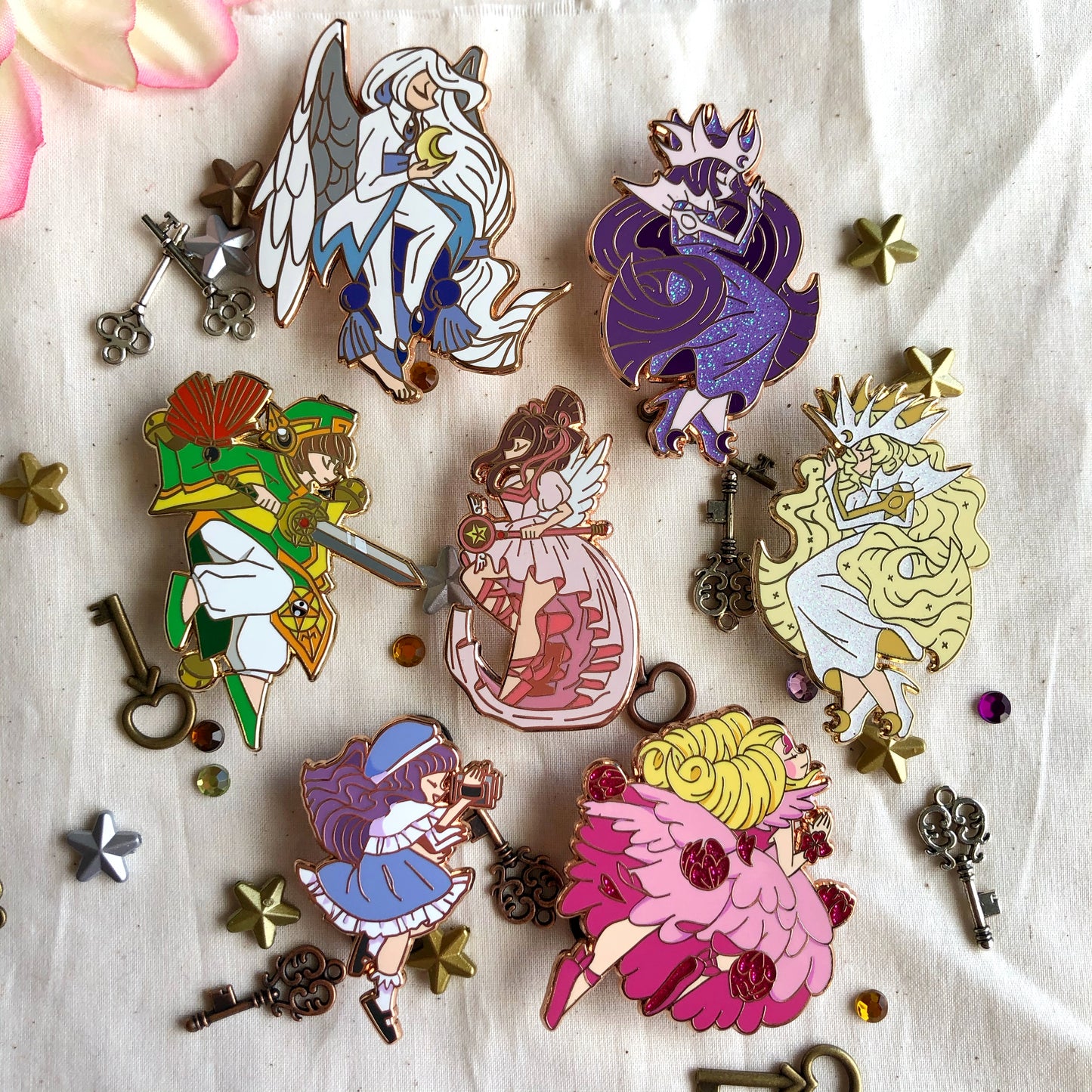 Flowery Cutie (Enchanted Cards Doll Set)