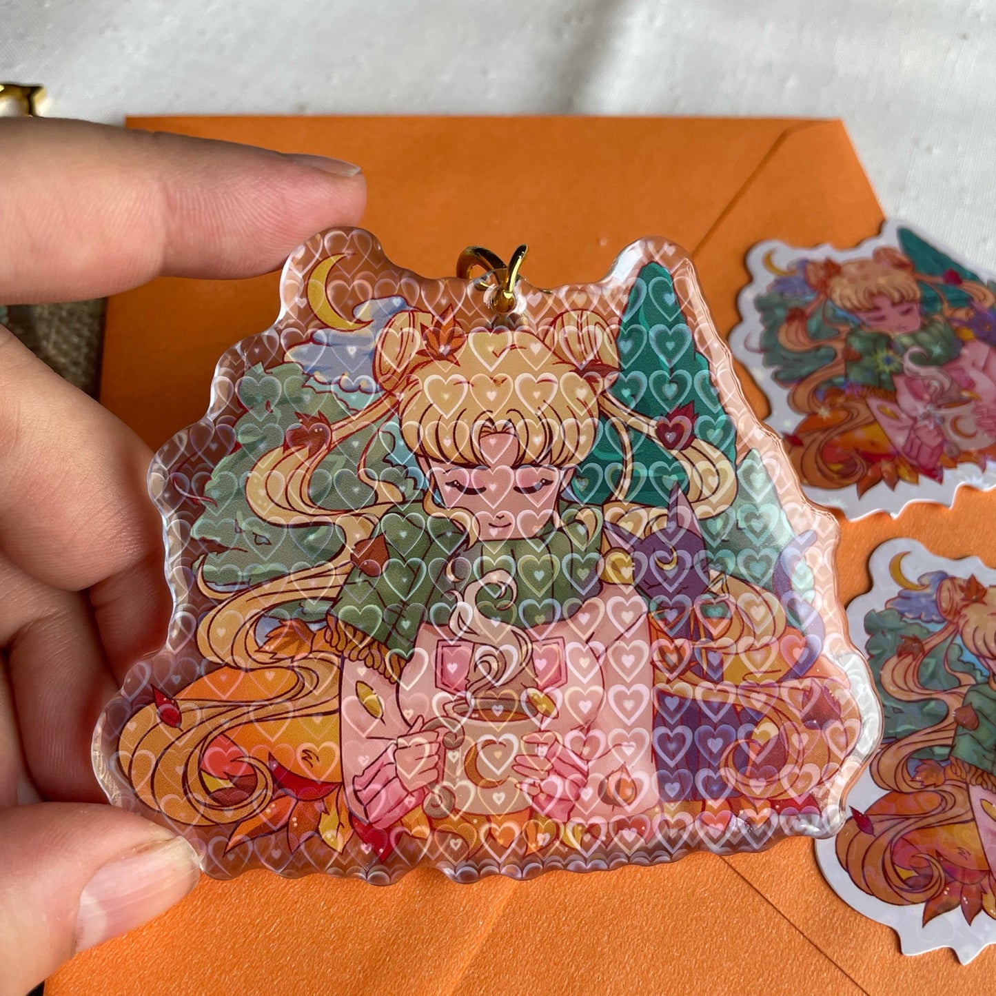Autumn Usagi Keychain