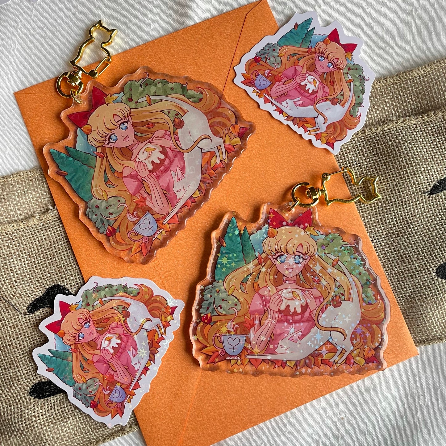 Autumn Minako Keychain