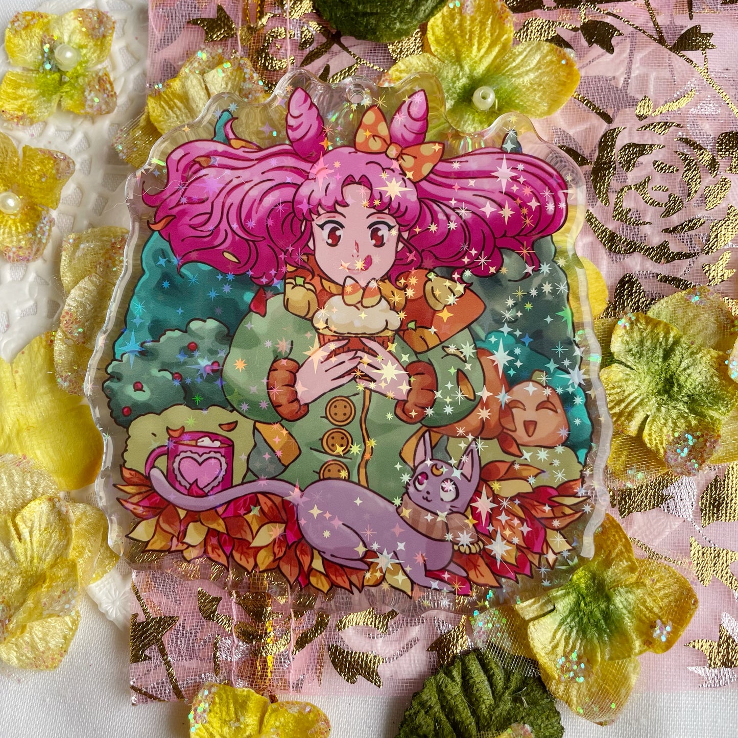 Autumn Chibiusa Keychain