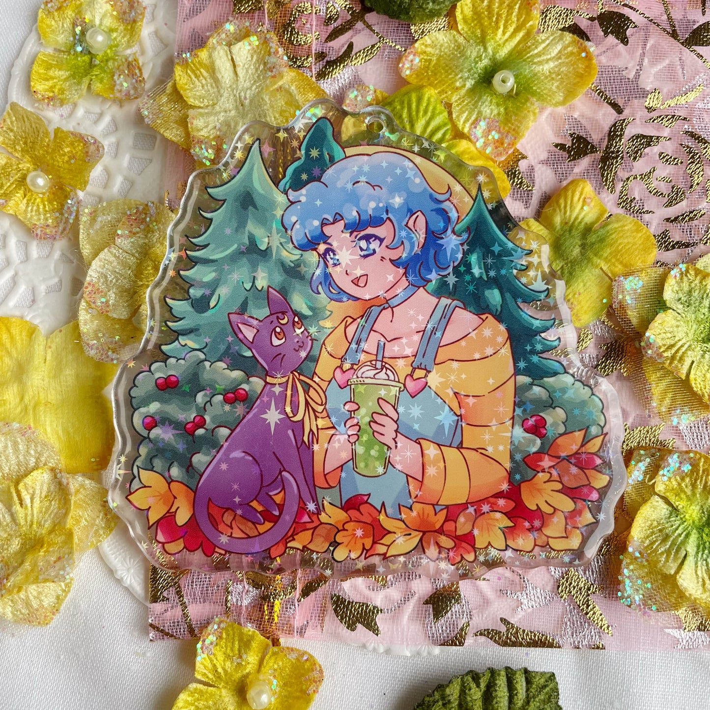*LAST* Autumn Ami Keychain