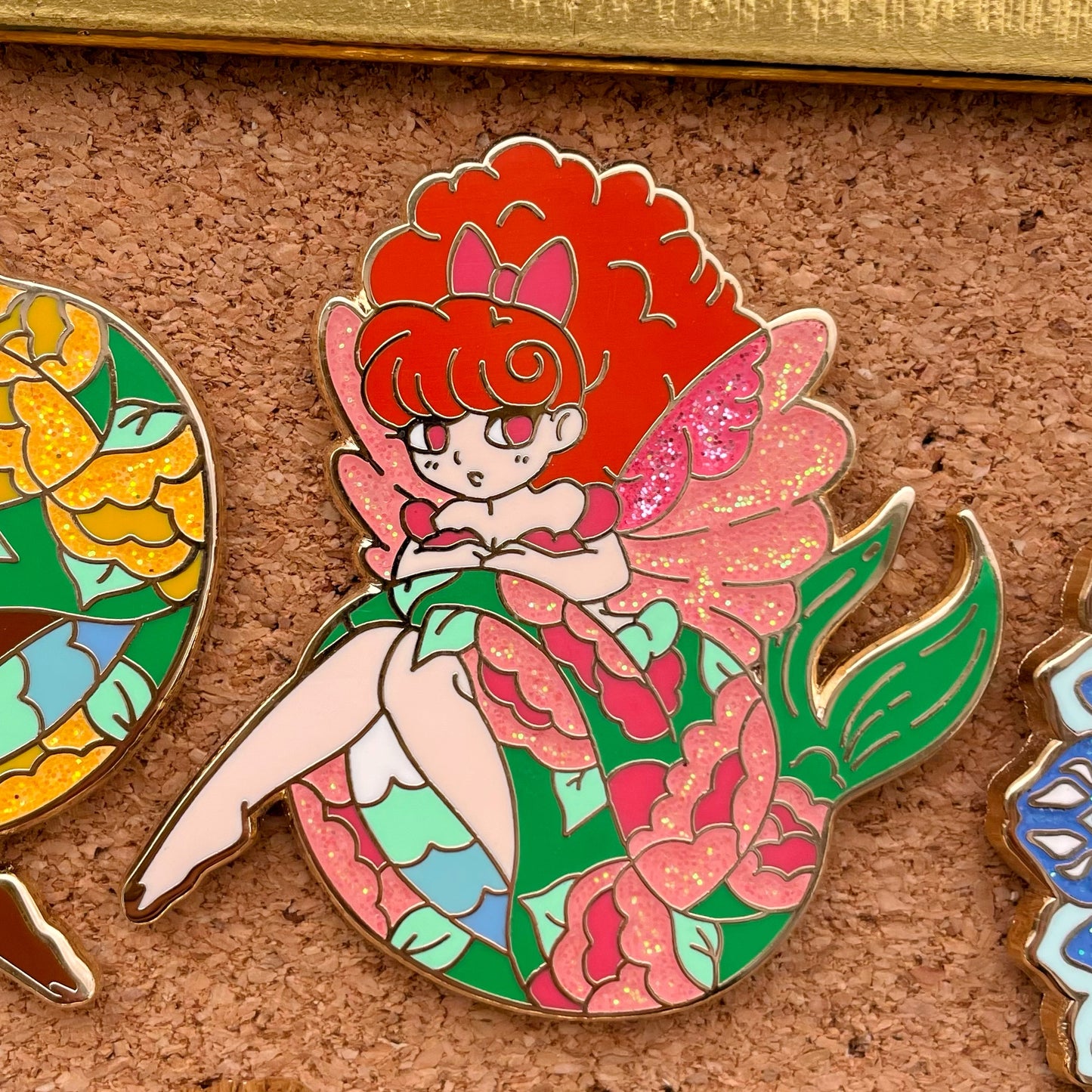 Mysterious Mermaid Selkies (Red Hair, Pink)