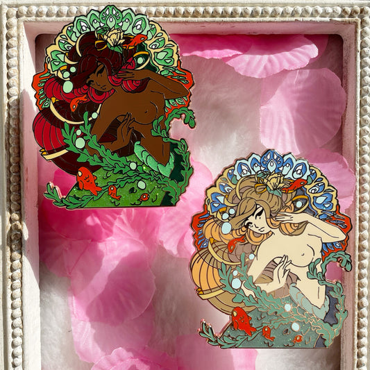 Mysterious Mermaid Fantasy Pin