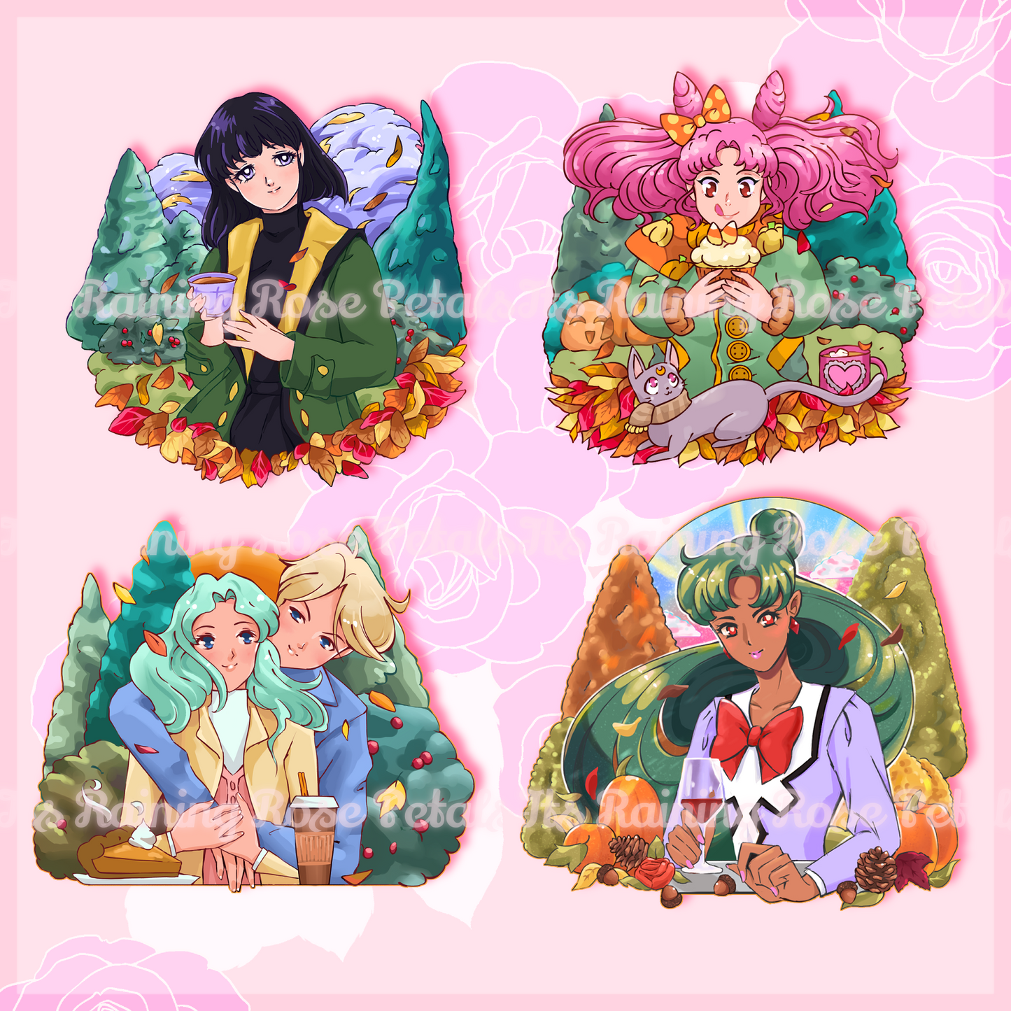 Sticker Catalogue Pg. 10: Autumn Outers