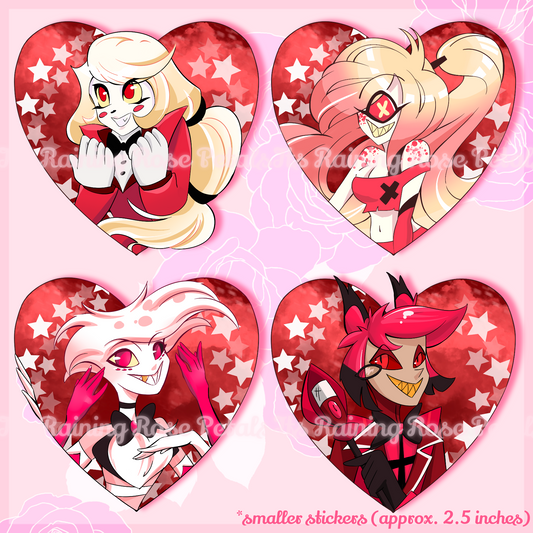 Sticker Catalogue Pg. 13: Hell Hearts