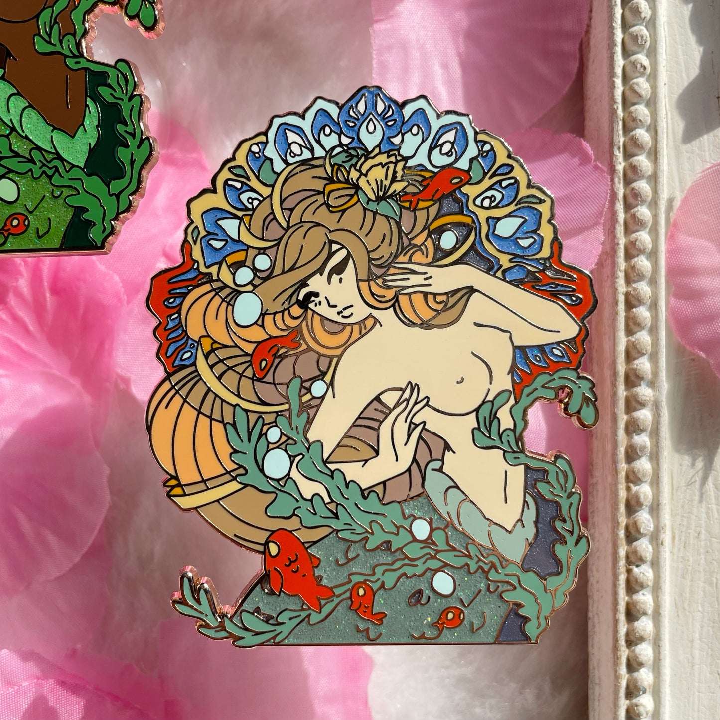 Mysterious Mermaid Fantasy Pin