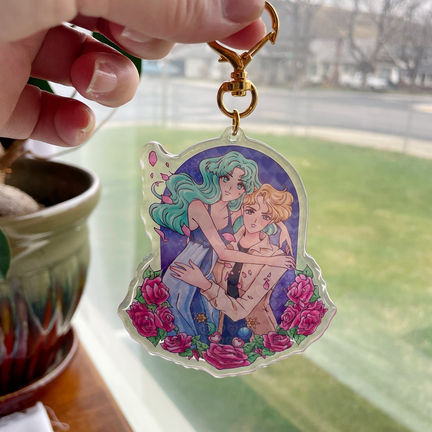 Romantic Harumichi Keychain