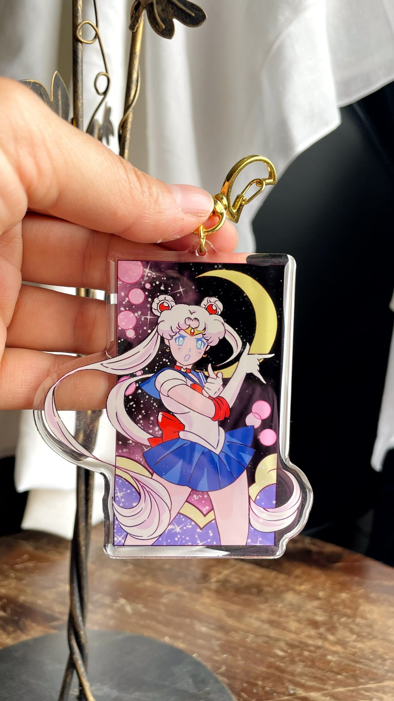Nostalgia Panels: In the Name of the Moon Keychain