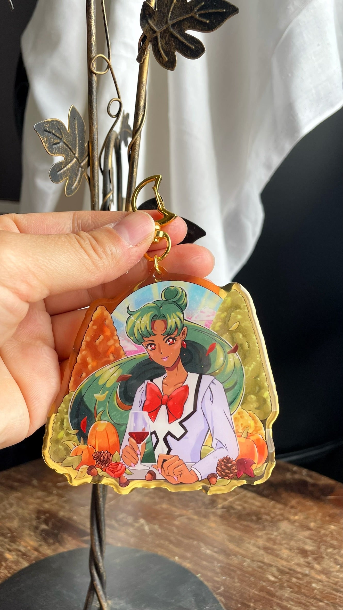 Autumn Setsuna Pluto Keychain