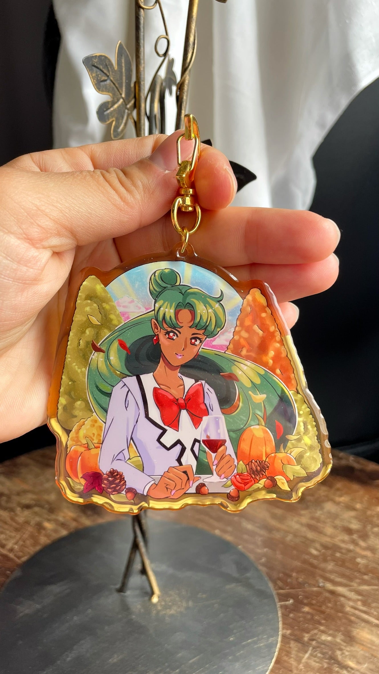 Autumn Setsuna Pluto Keychain