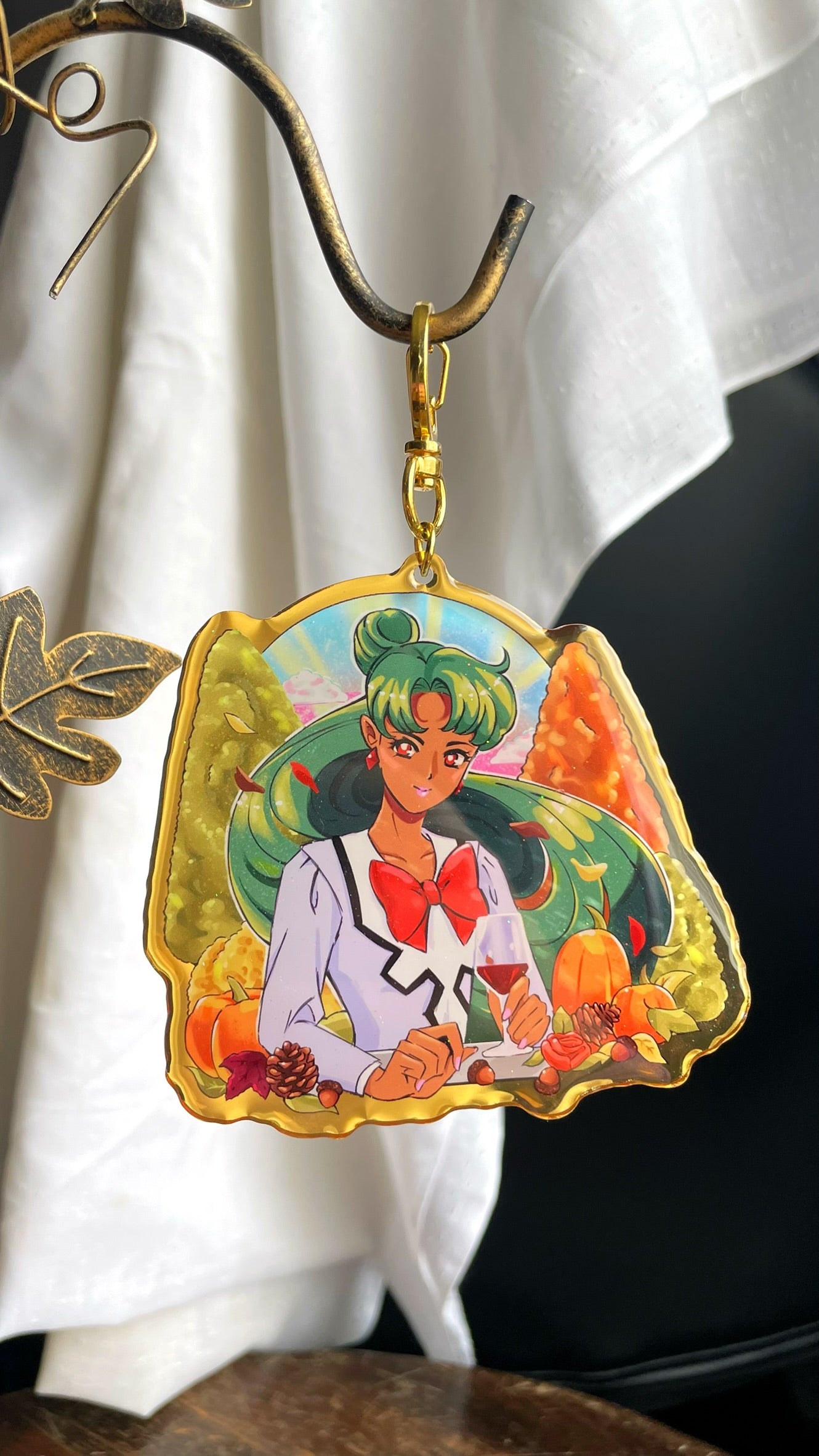 Autumn Setsuna Pluto Keychain