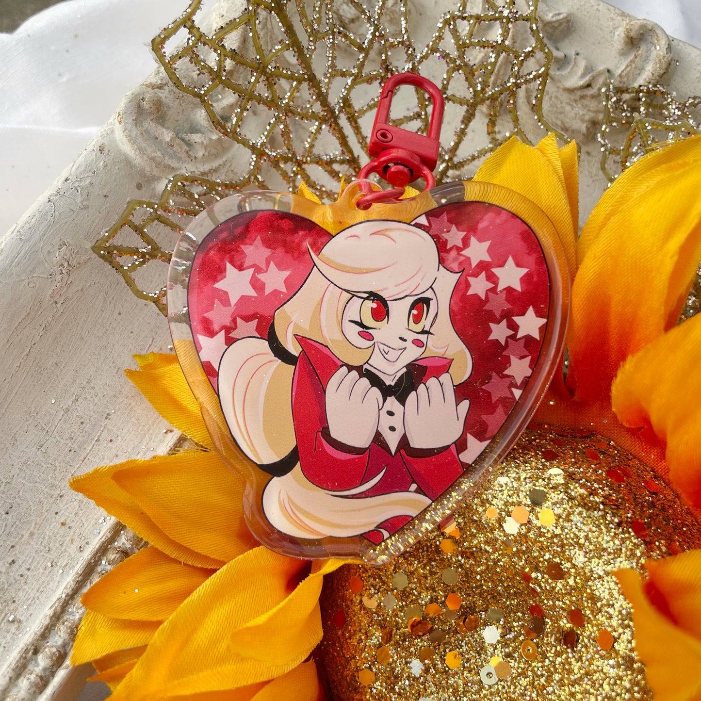 Hazbin Charlie Keychain