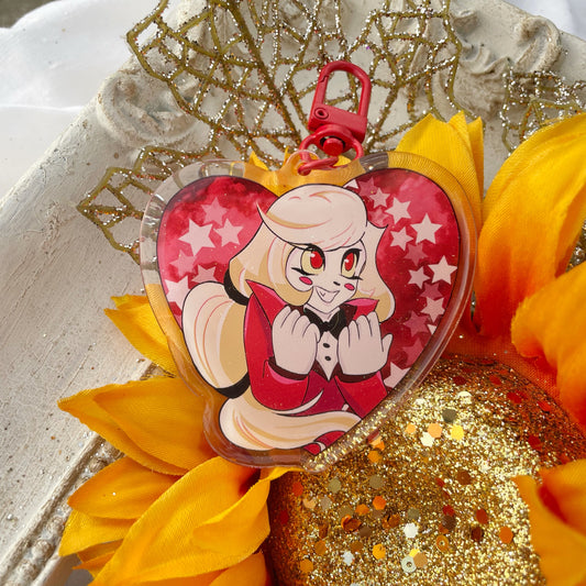 Hazbin Charlie Keychain