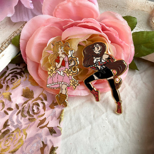 Flower Girl and Martial Artist