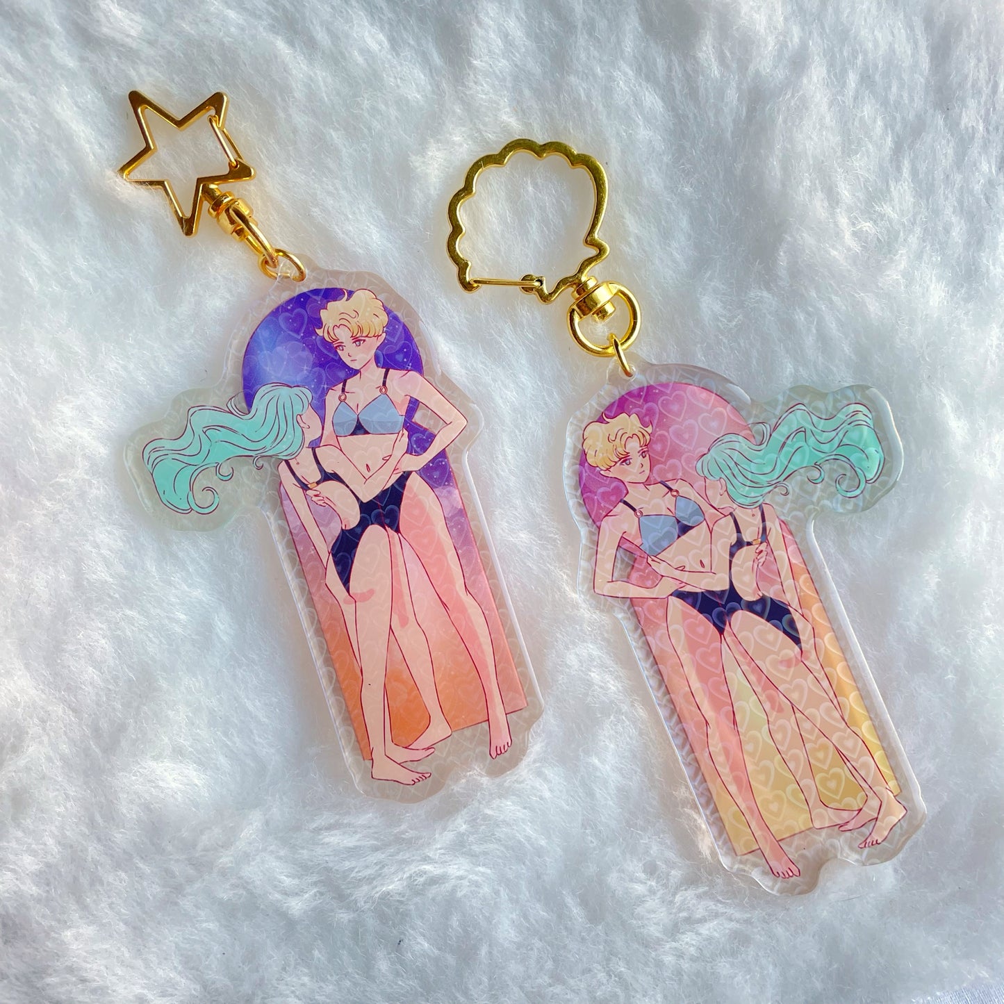Harumichi Beach Keychain