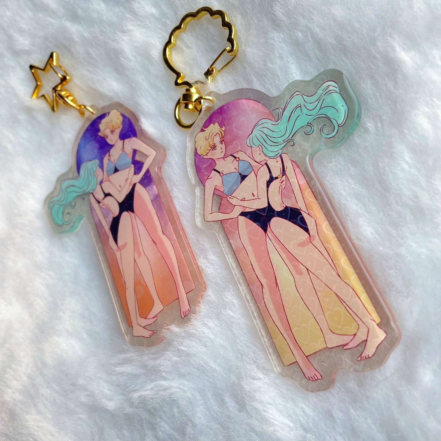 Harumichi Beach Keychain