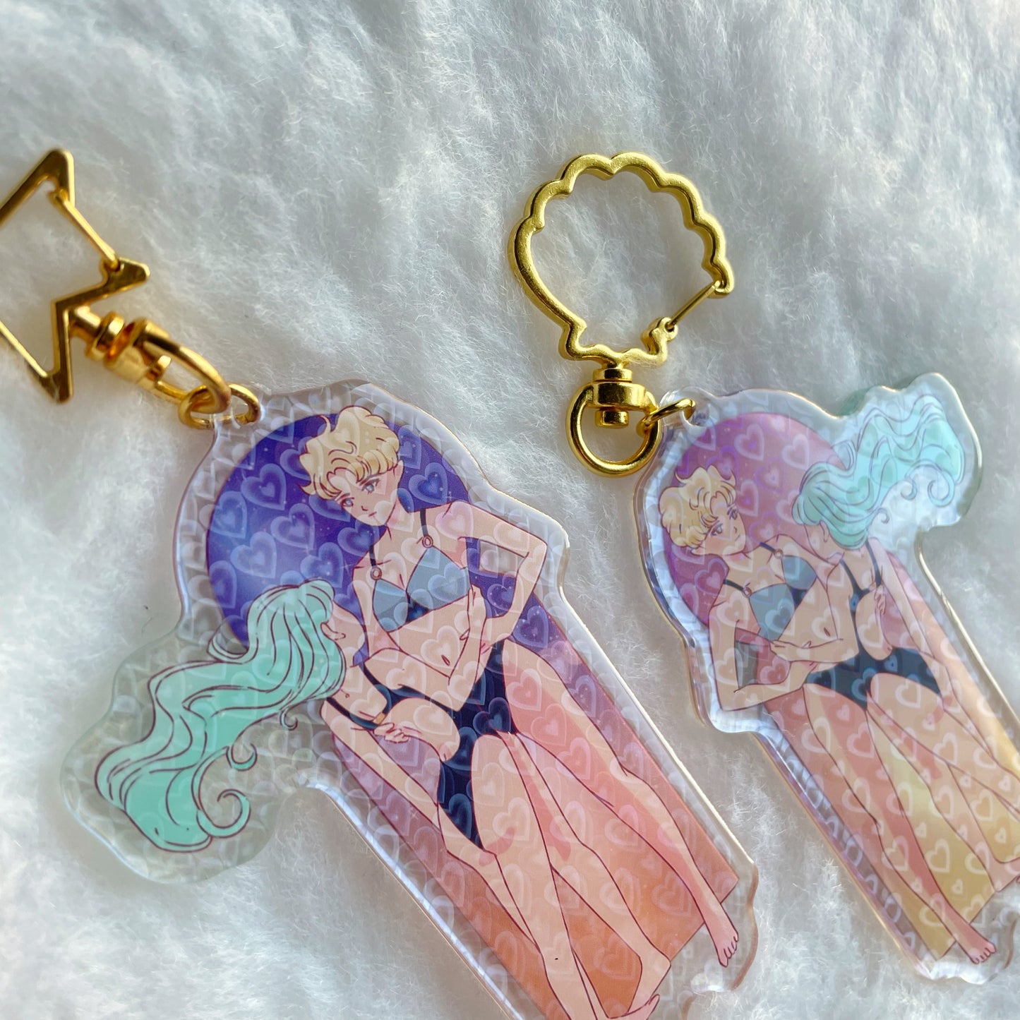 Harumichi Beach Keychain