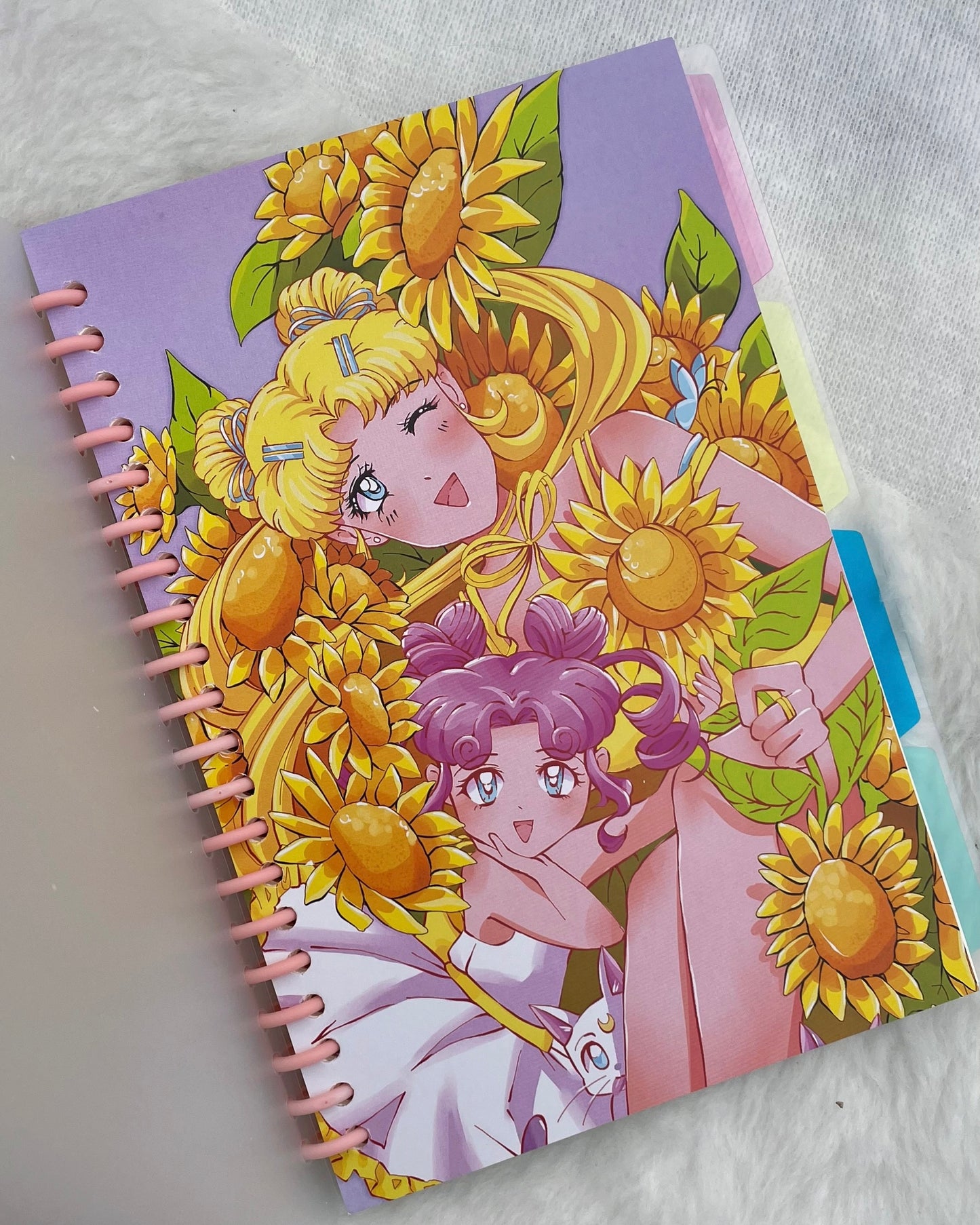 ChibiChibi/Usagi Sunflower Notebook
