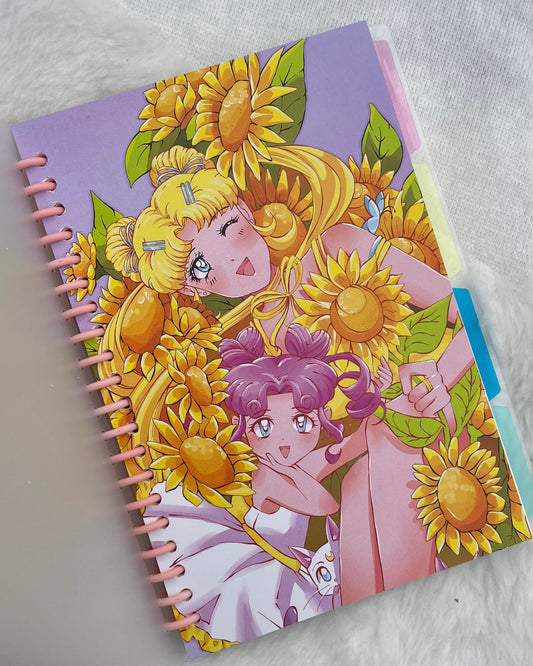 ChibiChibi/Usagi Sunflower Notebook