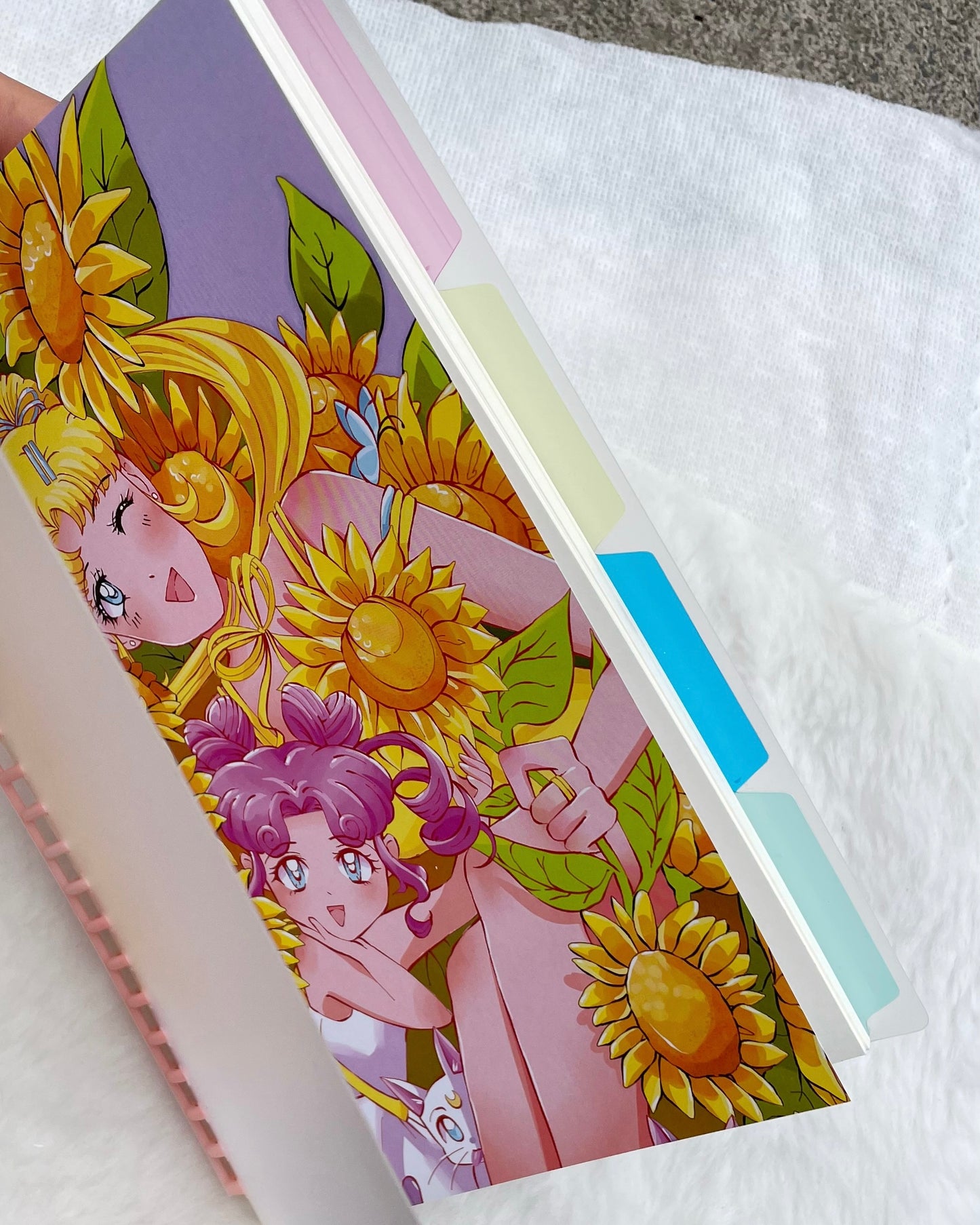 ChibiChibi/Usagi Sunflower Notebook