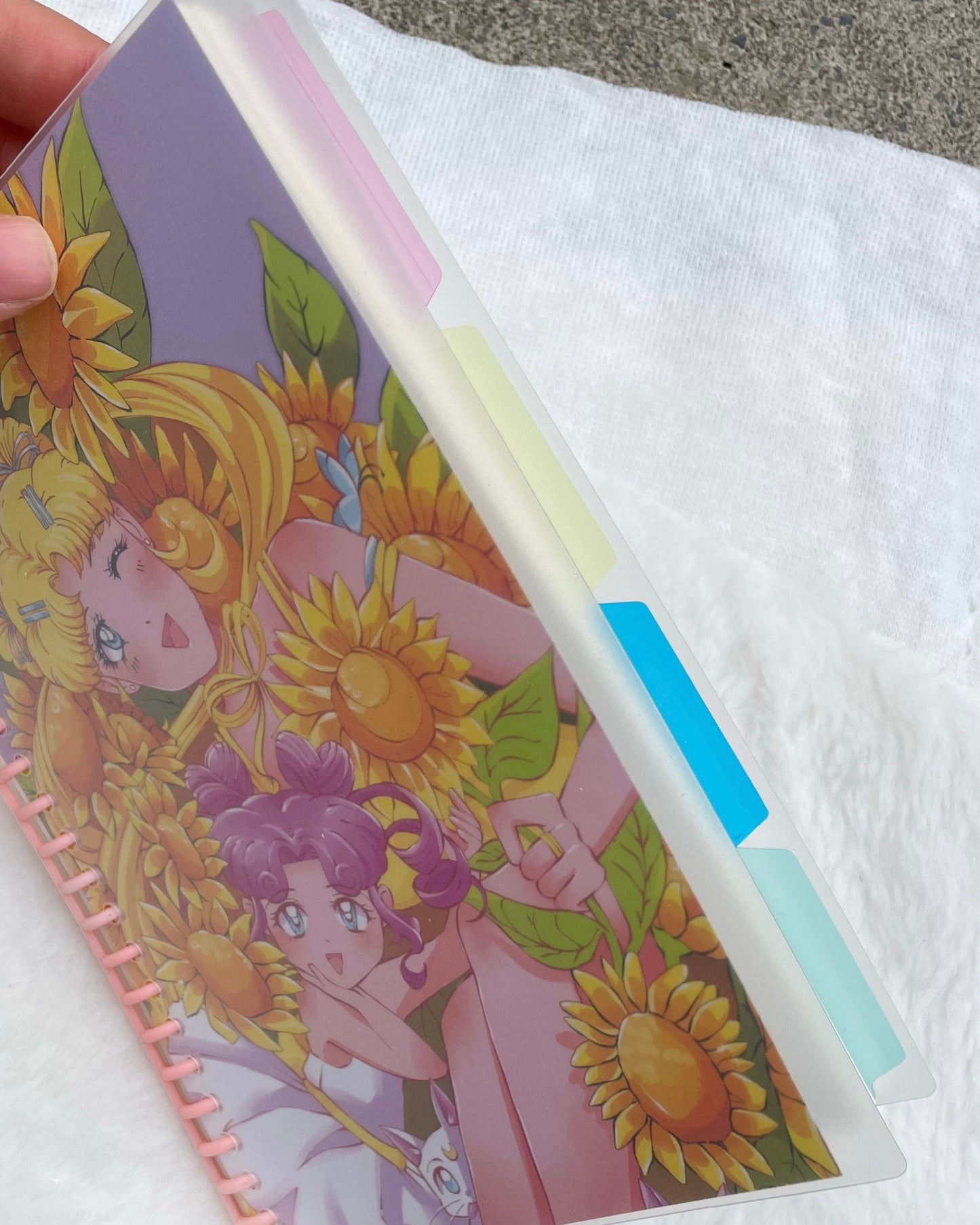 ChibiChibi/Usagi Sunflower Notebook