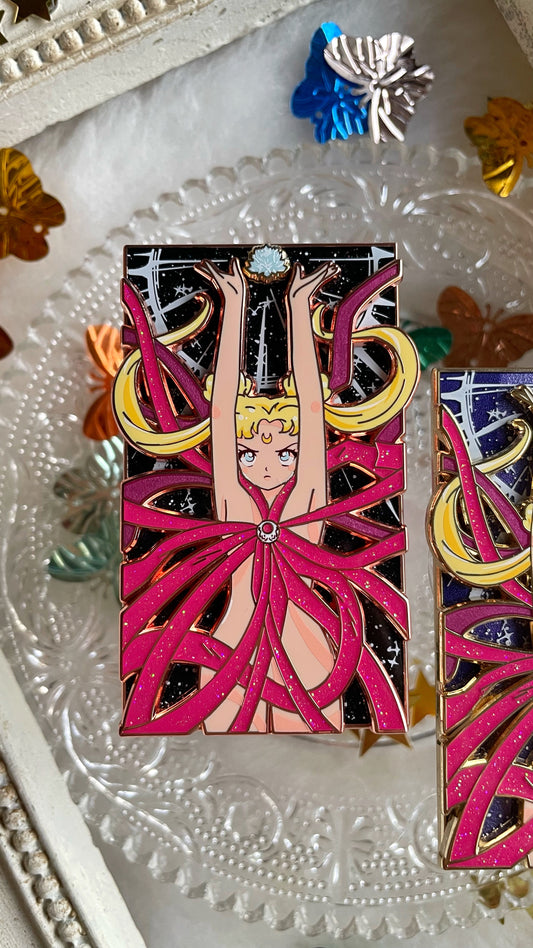 Nostalgic Panels: Power of Love: V3. Black Glitter