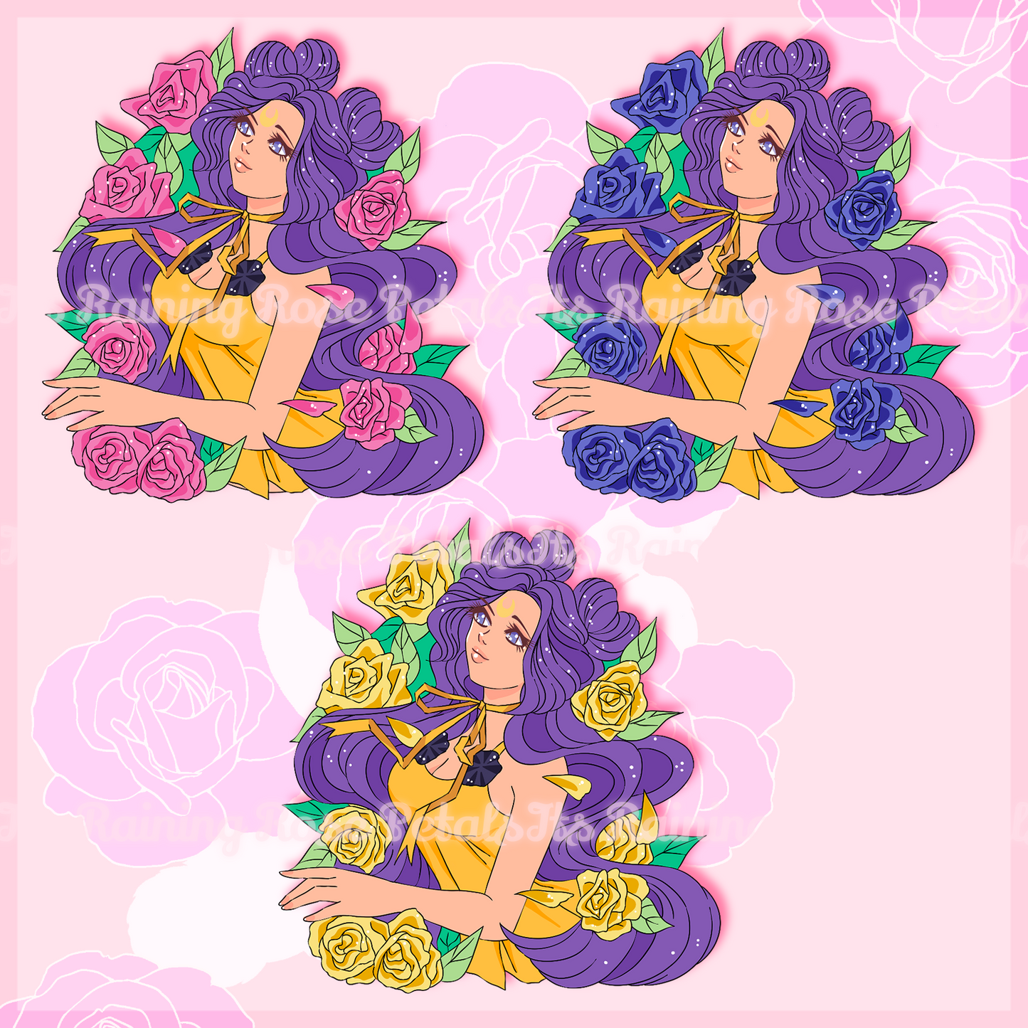 Sticker Catalogue Pg. 15: Goddess Luna