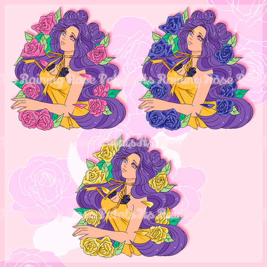 Sticker Catalogue Pg. 15: Goddess Luna