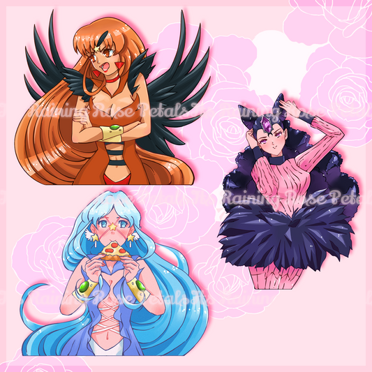 Sticker Catalogue Pg. 31: Villains